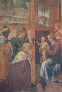 LUINI, Bernardino The Adoration of the Magi (mk05) china oil painting reproduction